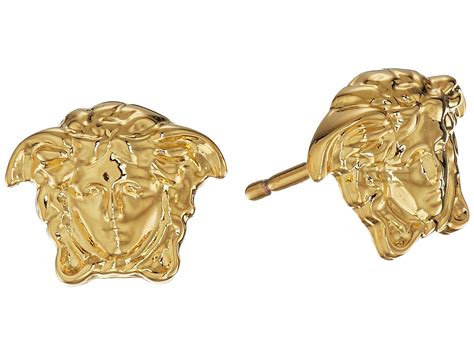 vintage versace medusa earrings|versace medusa head earrings.